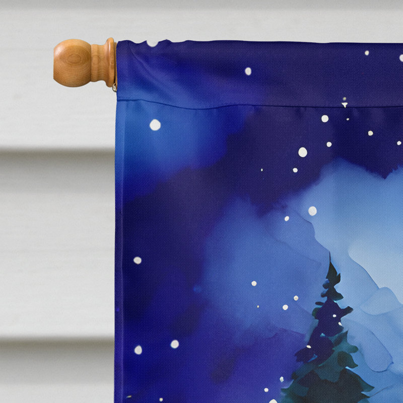 Double Sided Polyester Christmas, 40'' H x 28'' W