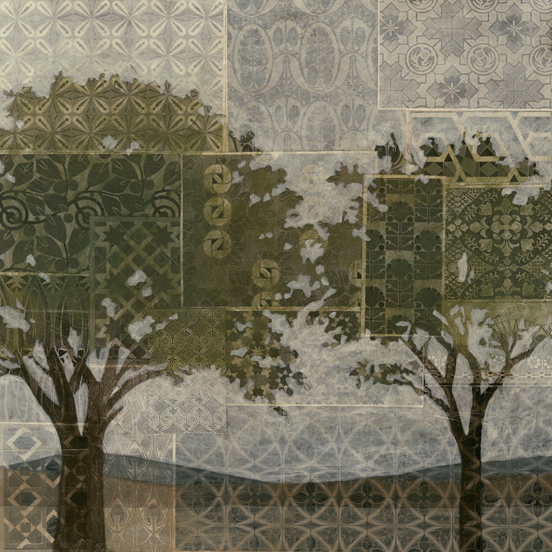 Patterned Arbor II by Megan Meagher - Wrapped Canvas Print, 30cm H x 30cm W x 3.8cm D