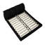Lit de luxe très grand noir, conception ergonomique, cadre en bois massif et tête de lit avec surface imperméable, lattes de soutien-910007321-910007323