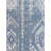 Bonnetta Geometric Machine Woven Polypropylene Indoor / Outdoor Area Rug in Blue/Ivory