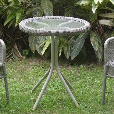 Table bistro Arved, Couleur mousse vieillie