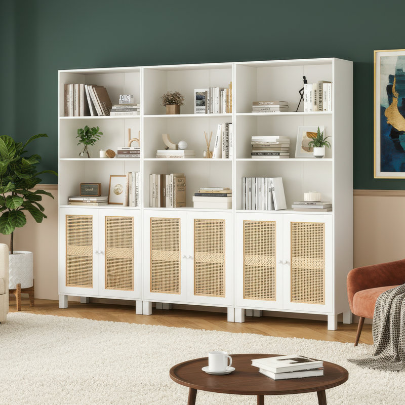 Bibliothèque moderne l 29,9 ", Blanc
