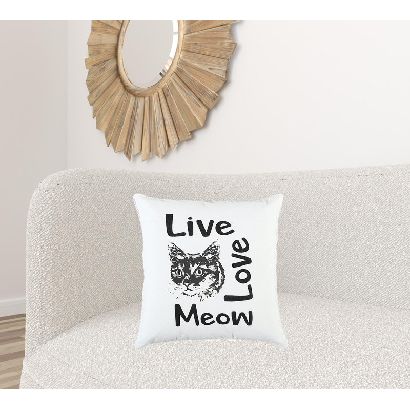 Animal Print Reversible Pillow Insert