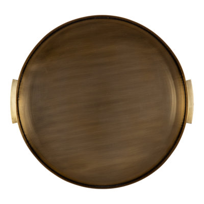 Yasmine Hammered Metal Tray