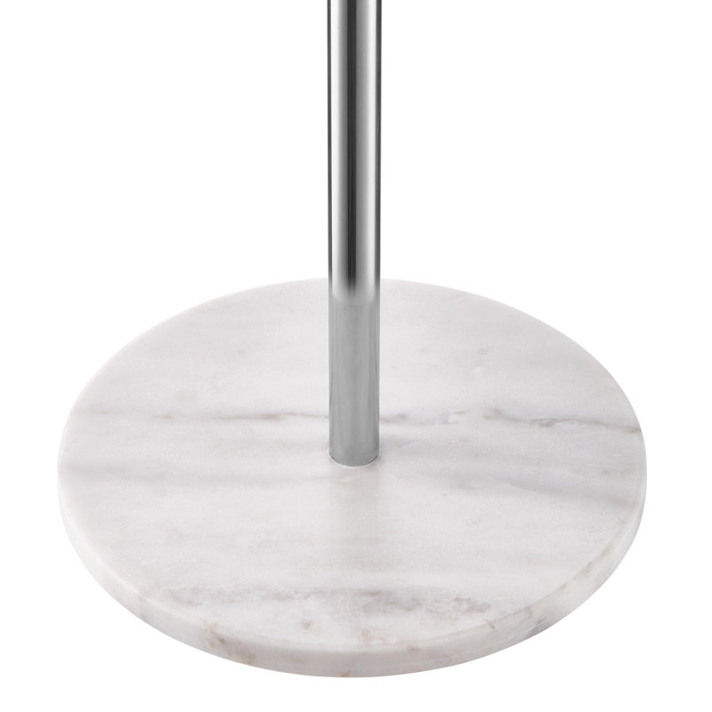 Portemanteau en acier inoxydable 14,6 po x 14,6 po x H 68,11 po