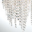 Lustre 18 lumières en chrome Cohen