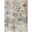Tapis Baroni bleu/beige à motifs abstraits-380982702