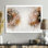 Peinture abstraite de pouls émotif crème I - Peinture abstraite, art mural