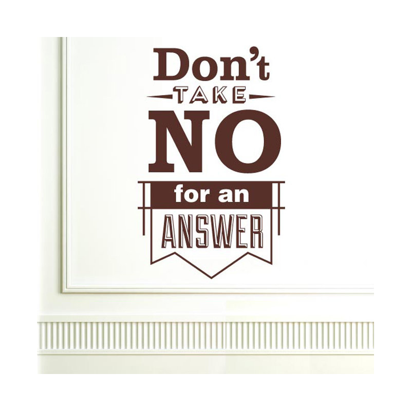 Wall Decal, Medium, Brown