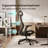 Ergonomic Mesh Task Chair, Adjustable Office Chair with 2D Headrest & 3D Armrest, Home Office Desk Chair with Lumbar Support, Recline Function-196395803-195325935