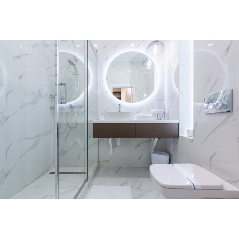 Miroir Jaslean, H 26 po x l 26 po x P 2 po