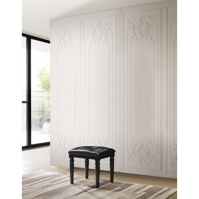 Sherley Solid Wood Accent Stool by Willa Arlo Interiors