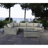 Corsica Outdoor 6 - Piece Conversation Set