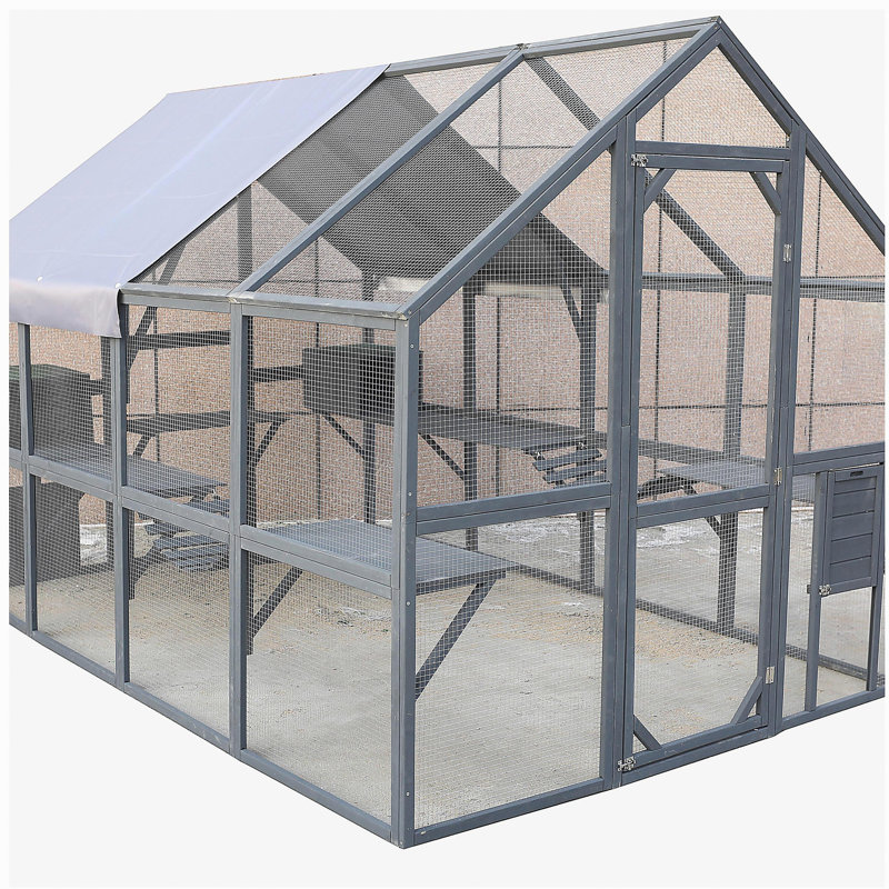 Grande maison pour chat en bois Cat Run