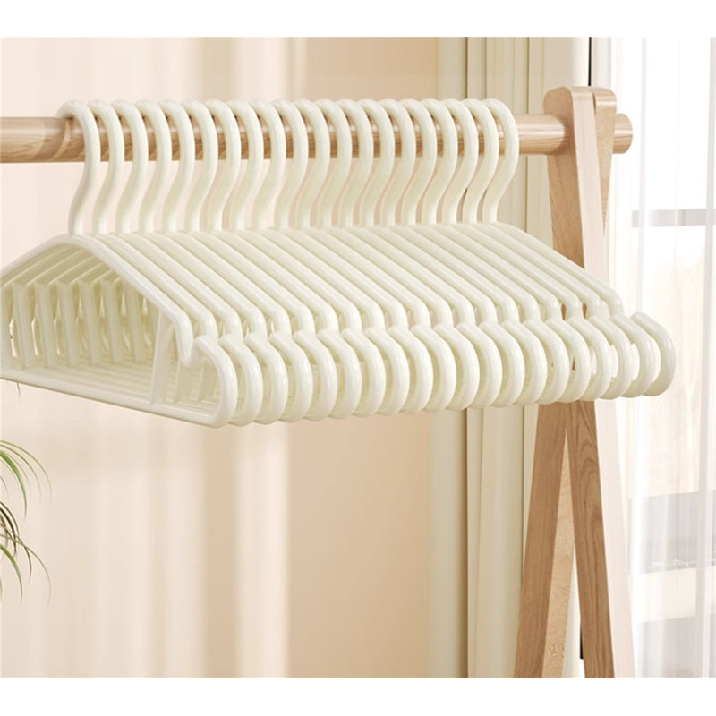 Cintre standard en plastique antidérapant pour robe / chandail Oberst, 10