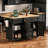 56.5'' Kitchen Island With Drop Leaf-1283305455