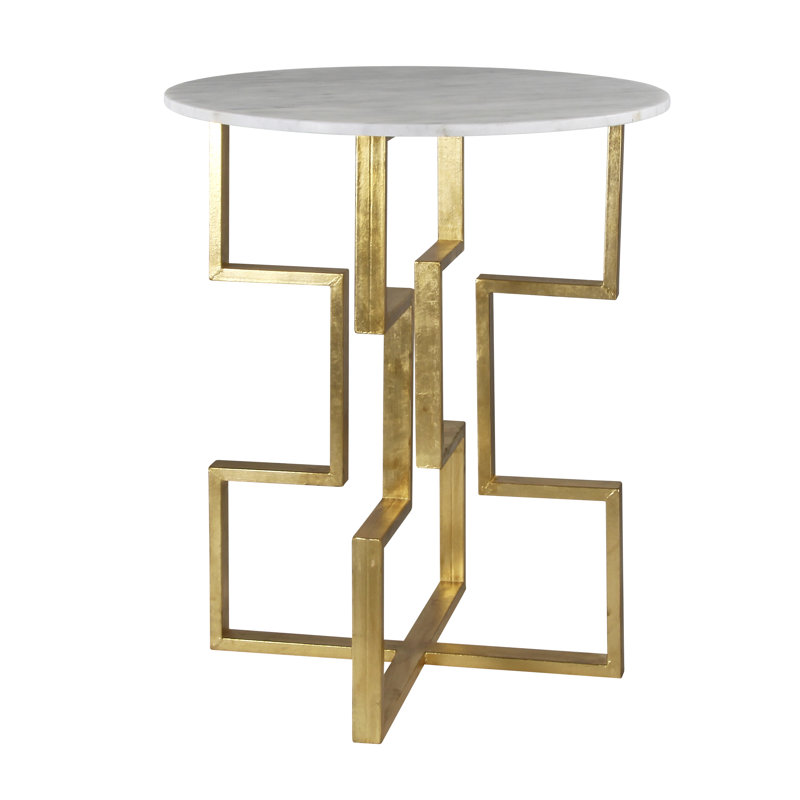 Athens Round Metal Base Dining Table