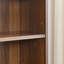 Étagère de rangement multimédia à 8 niveaux, armoire de rangement compacte CD DVD avec tablettes réglables, bibliothèque haute étroite pour le bureau à domicile, bibliothèque multifonctionnelle à deux étages-1406433603