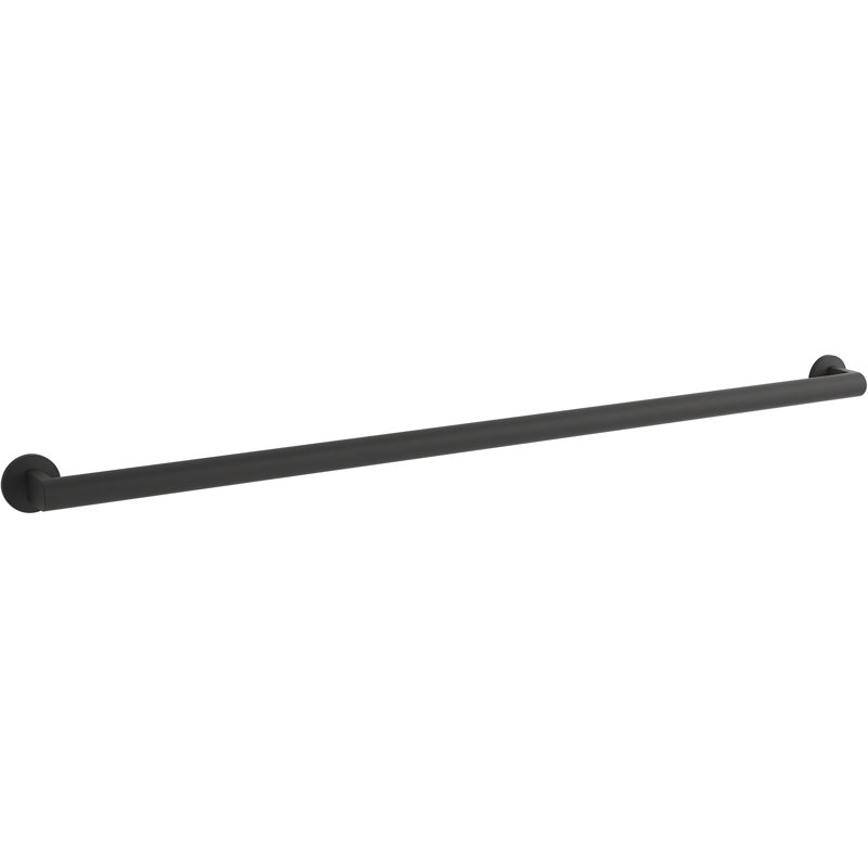 Components™ 18-In Grab Bar, 12" W, Matte Black