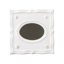 Berry & Thread Tissue Box Cover - Whitewash