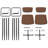 Liela 29.33" Bar Stool(Set of 2)-1172939100