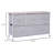 Natanim 40" L 5 Drawer Horizontal Storage Cube Dresser Unit Organizer Shelf Tower with Fabric Bins