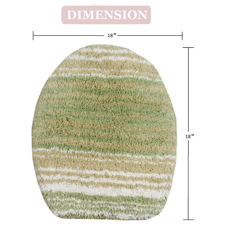 Griffie Toilet Lid Cover, Sage