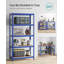 90cm W Metal Shelving Unit-712291205