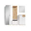 Deshaunta 1 Door Manufactured Wood Wardrobe-55610680