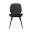 Vernay 48cm H Upholstered Side Chair in Black