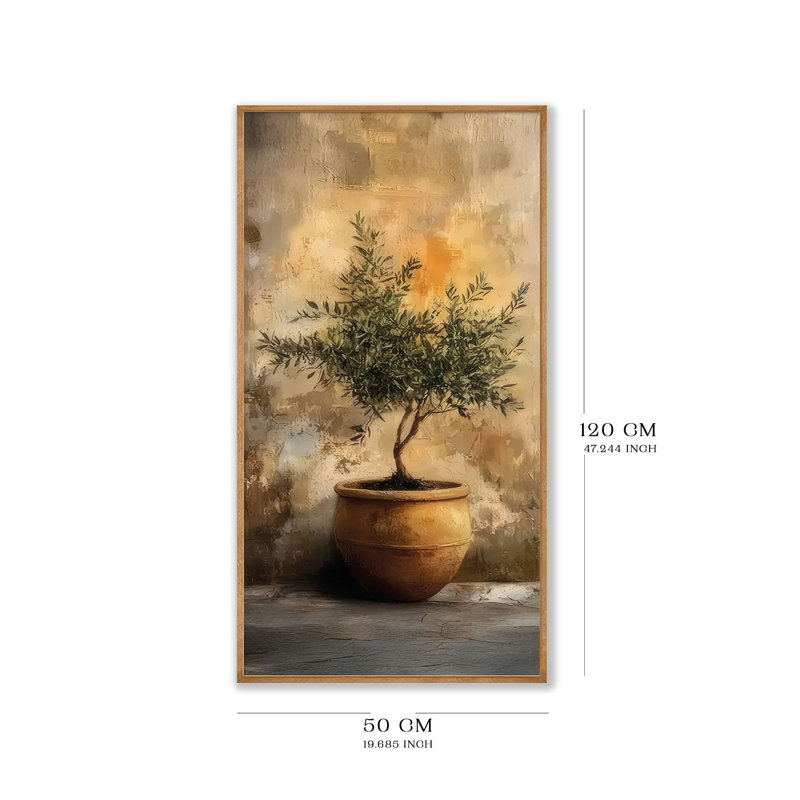 Superbe peinture décorative en panneau de fibres à densité moyenne, 27,6 po x 13 po | Cadre 100% bois massif (épaisseur: 0,8 pouce) | Impression numérique vibrante, parfaite pour la décoration intérieure, le salon et le bureau | Ajout d'art mural élégant