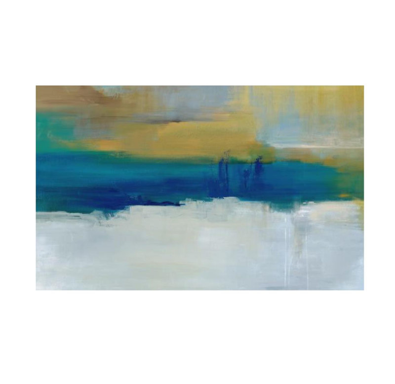 «Inside out» par Sara Brown, impression sur toile tendue, Extérieur, H 24 po x l 38 po x P 1,5 po