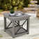 Marindo Aluminum Patio Swivel Conversation Seating Group With Sunbrella® Cushions And Side Table