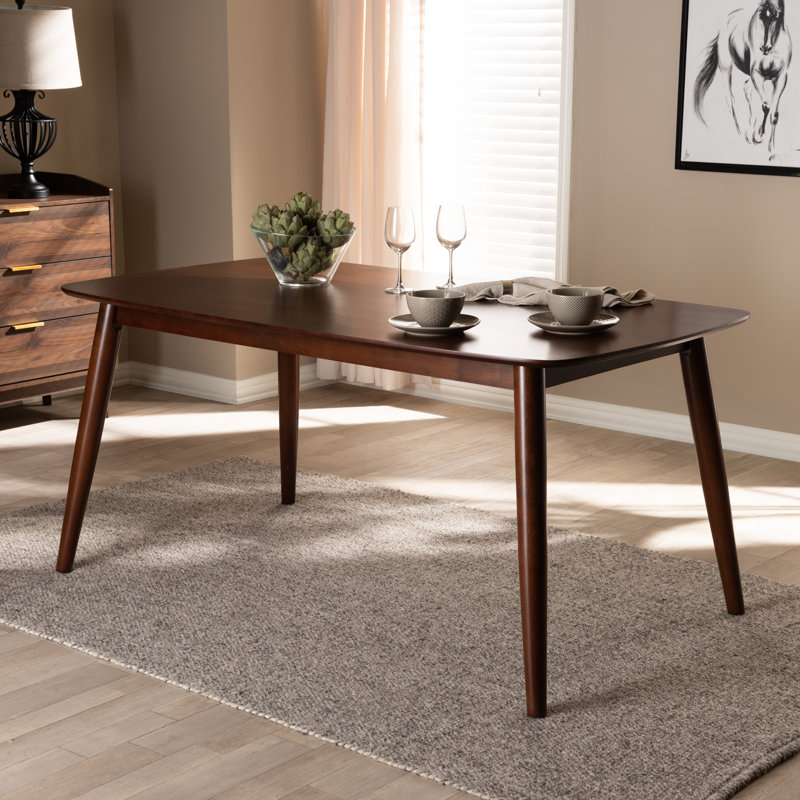 Charell Solid Wood Dining Table