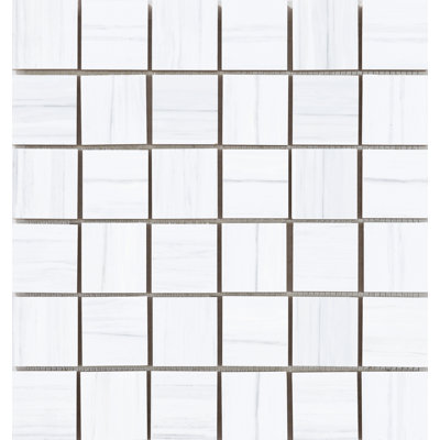 Carreau de mosaïque pour mur et plancher en porcelaine Lux 2 "x 2" Lux