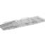 Cage à animaux 24 "x 8" en fer galvanisé Humane pour lapins, chats, écureuils, ratons laveurs, marmottes, opossums avec fils et bords lisses
