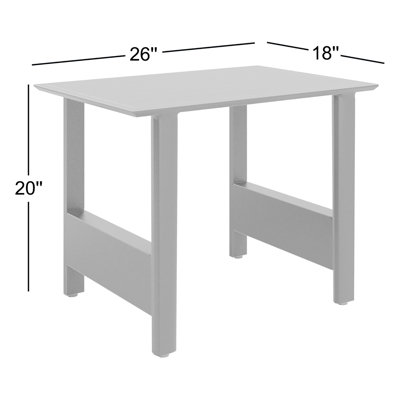 Everlee 26" Patio Side Table