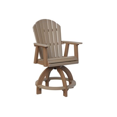 Comfo Back Outdoor Bar Stool