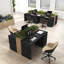 Bureau d'ordinateur avec tiroirs, bureau de travail en bois, bureau d'ordinateur personnel-1424336254-1415089740