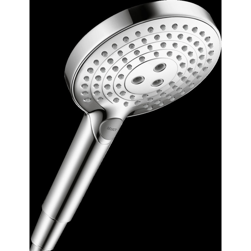 Raindance S Powder Rain Handheld Shower Head with Select, Chrome, 2.5 GPM
