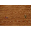 Tapis tribal rouille / brun de style Gabbeh 5 x 8