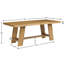 Table de salle à manger en bois massif 78,7 po-121633140