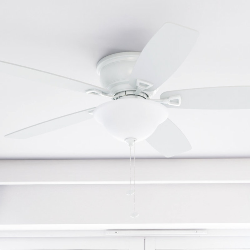 Glen Alden 52" Indoor LED Ceiling Fan, White