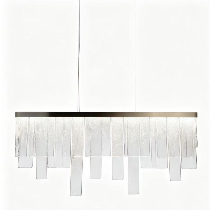 Lustre linéaire à DEL 47 po Lustair, H 12 po x l 47,2 po x P 47,2 po