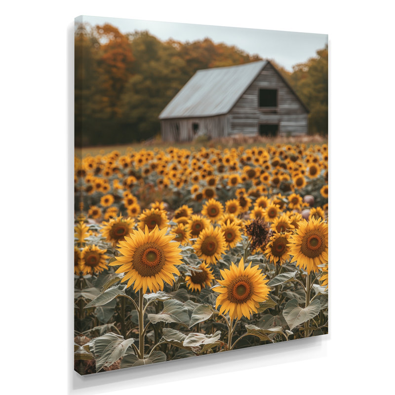 Gehl - Floral Wall Art, H 40 po x l 30 po, Toile tendue, Ne s’applique pas