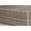 Raeshon Outdoor 5-Piece HDPE Wicker Conversation Set with Cushions