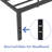 Lawrenceville 18" High Profile Steel Platform Bed, Heavy Duty, Space Underbed, No Box Spring Needed-422346930