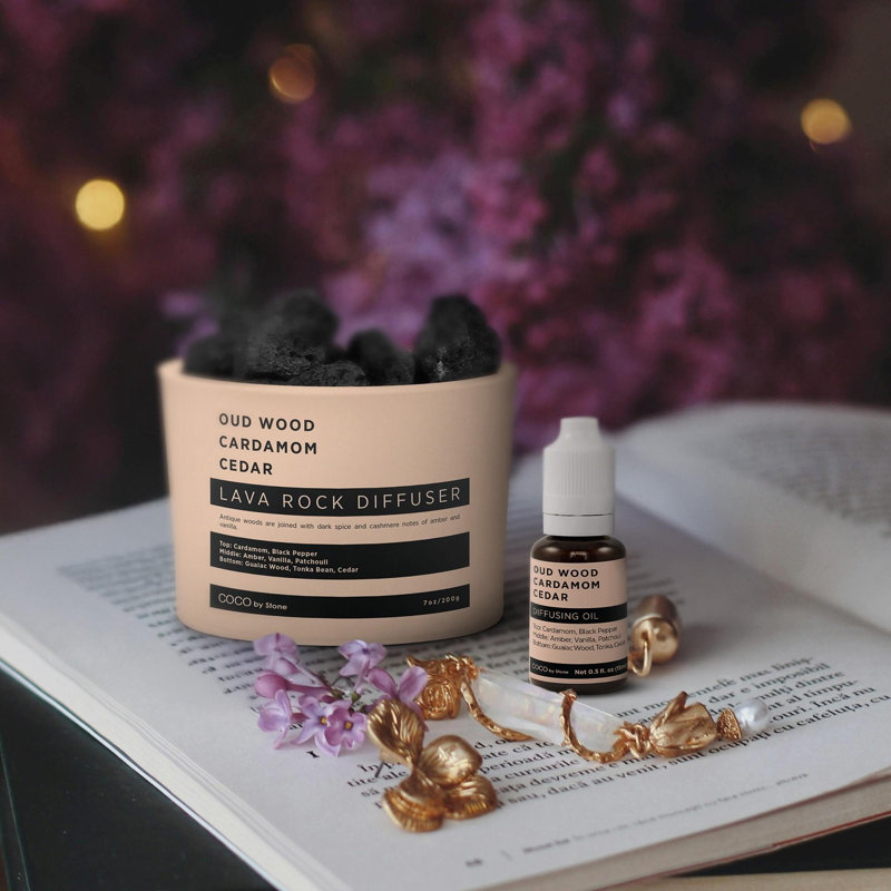 Diffusing Oil, Oudwood/Cardamom/Cedar