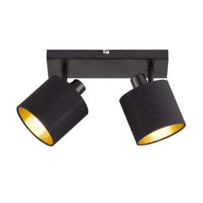 Brittnae 2-Light 28cm Semi Flush Mount
