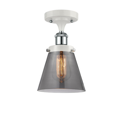 Wilmoth Glass Semi Flush Mount